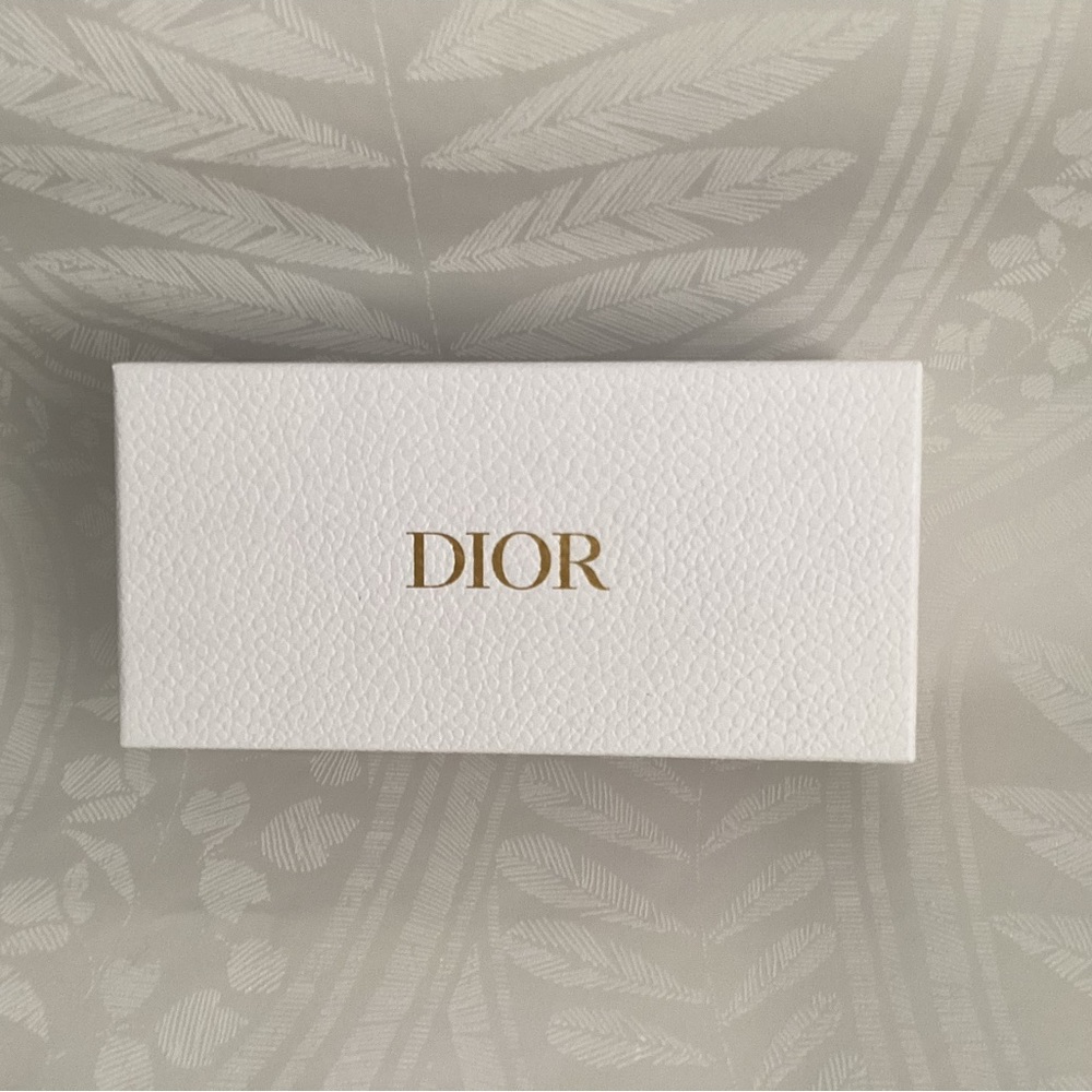 NEW Authentic DiorTag SU 40E0 Clear Pale Pink Sunglasses - Picture 10 of 16